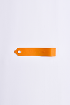 Orange strap with Jägermeister logo on a white background