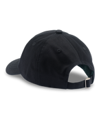 Black Jägermeister dad cap from the back. No logos are visible.