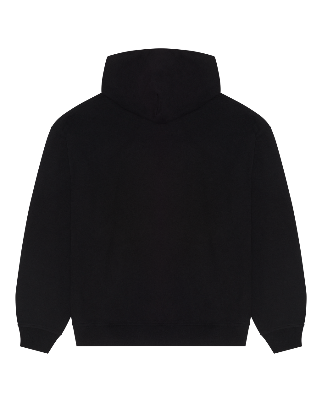 Black Jägermeister hoodie from the back.