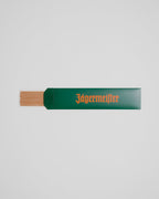 Jägermeister-doos met houten wierookstokjes