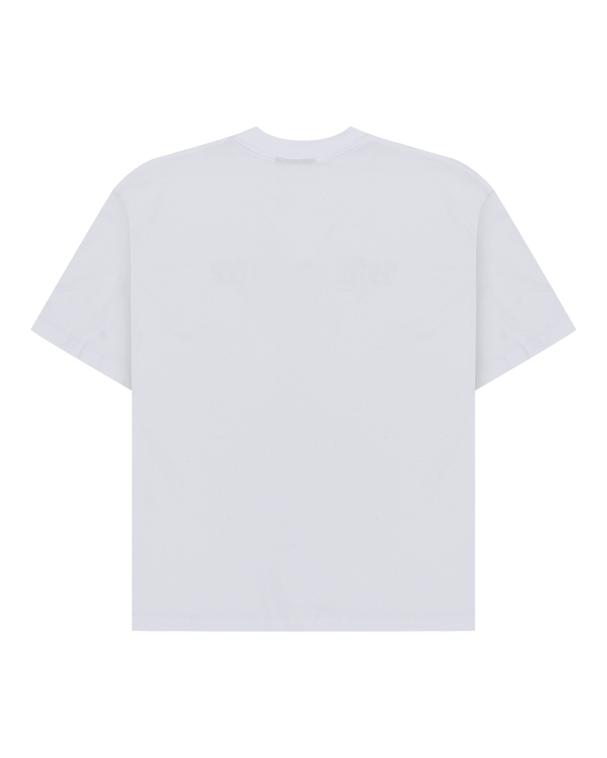 Wit Jägermeister-racing T-shirt van achteren.