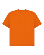 Orange Jägermeister t-shirt from the back.