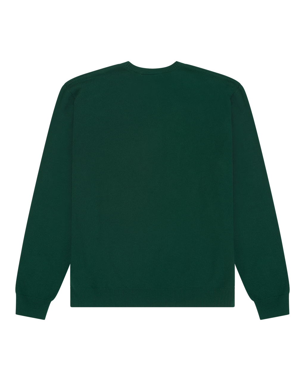 Groene Jägermeister Waldi-knit van achteren