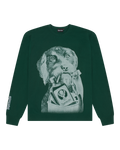 Groene Jägermeister Waldi-knit van voren
